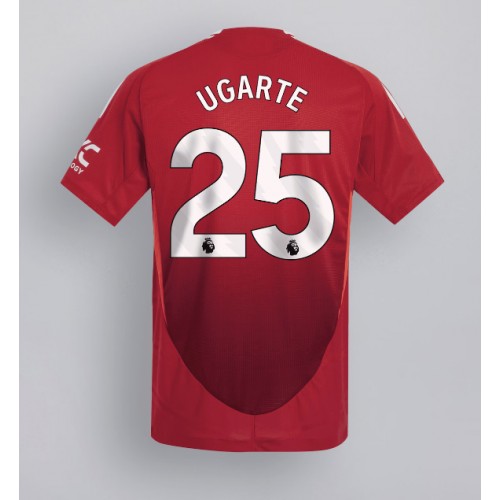 Manchester United Manuel Ugarte #25 Domaci Dres 2024-25 Kratak Rukav